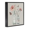 Stupell Industries Flower Jar Butterfly Painting, 24" x 24" - 3 of 4