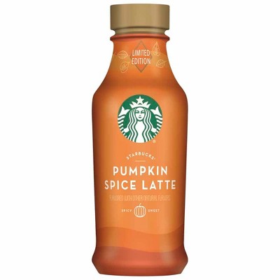Starbucks Iced Latte Pumpkin Spice - 14 fl oz Bottle