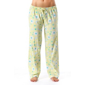 Just Love Womens Buffalo Plaid Knit Jersey Pajama Pants - 1 of 3