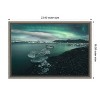 Amanti Art Jokulsarlon Iceland by Antonio Carrillo Lopez Canvas Wall Art Print Framed 23-in. x 16-in. - 4 of 4