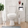 Unique Bargains Durable Well-designed Matte Natural Marble Toilet Paper Holder - 3 of 3