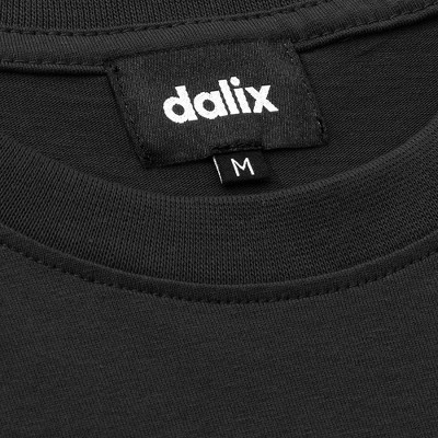 Мужские футболки Dalix Mens Alien Heavyweight Tee in Black S Small — фото 6
