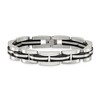 Chisel Stainless Steel Polished Black IP-plated 8.5" Bracelet - 4 of 4