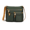 MKF Collection Serena Color-Block Nylon Women’s Shoulder Bag by Mia K - 2 of 4