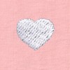Dalix Lil Heart Face Embroidered Lightweight Relaxed Jersey Tee Summer Cute Short Sleeve T Shirt Womens - 2 of 4