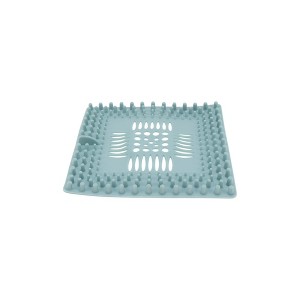 Unique Bargains Drain Strainer Square Drain Strainer TPR 5.24"x5.24" 1 Pc - 1 of 4