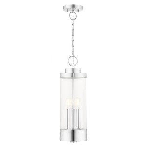 Livex Lighting Hillcrest 3 - Light Pendant in  Polished Chrome - 1 of 4