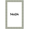 PosterPalooza | Sculpted Blue Picture Frame - UV Acrylic, Foam Board Backing, Hanging Hardware - 2 of 4