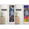 Sorbus 6 Pack 13 Inch Foldable Storage Cubes with Handles- for Organizing Home, Shelves, Nursery, Playroom, Closet and More - 4 of 4