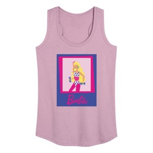 Women's - Barbie - Fitness Barbie Graphic Racerback Tank - 1 of 4