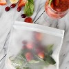 (re)zip Reusable Leak-proof Food Storage Bag Kit  - Snack & Lunch - Clear - 5ct - image 2 of 4