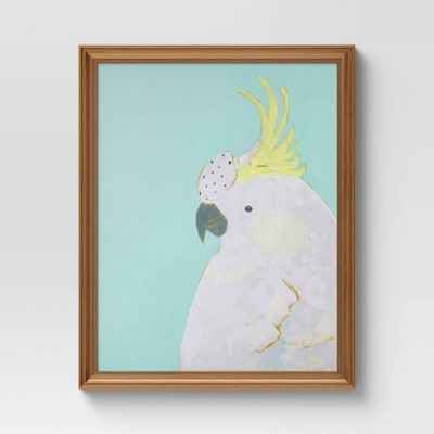 30&#34; x 24&#34; Parrot Framed Wall Canvas - Threshold&#8482;