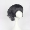 Unique Bargains Women's Wigs 11" Black with Wig Cap - 4 of 4
