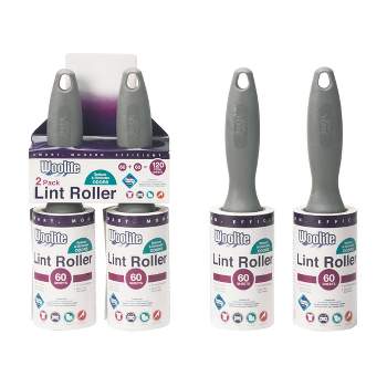 Woolite 2pk Sanitized Pro Grade 60 Sheet Super Jumbo Lint Roller