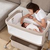 MYKKO 3 in 1 Baby Bassinet, Rocking Bassinet, Bedside Bassinet, 6-Height Adjustable, Bassinet Bedside Sleeper, Bedside Bassient for Baby - 2 of 4