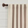 Set of 2 (84"x52") Ivy Tassel Faux Linen Light Filtering Window Curtain Panels - Lush Décor - 2 of 4