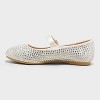 Kids' Nell Rhinestone Mary Jane Flats - art class™ Off-White - 2 of 4