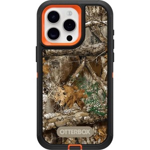 OtterBox DEFENDER SERIES case for iPhone 15 Pro - Realtree Blaze Edge (77-92815) - 1 of 4
