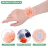 Unique Bargains Mesh Fabric Full Chiffon Flowers for DIY 12 Pcs - 2 of 4