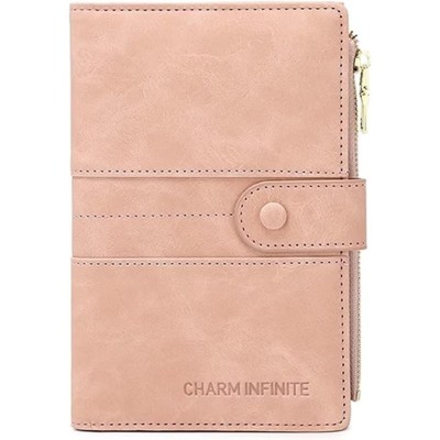 BEAFUP RFID Blocking Passport Wallet for Women - Slim Travel & Daily Use Card Holder with Multiple Slots, Vegan Leather