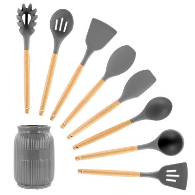 Megachef Mulit-color Silicone Cooking Utensils, Set Of 12 : Target