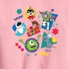 Boys' - Disney - Pixar Character Shapes Graphic Long Sleeve Fleece Sweatshirt - 2 of 4