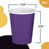 Crown Display 9 oz. Disposable Coffee Cups Paper Cups Hots Drinks/Cold Cups Durable Disposable Hot Tea Cup Disposable - 3 of 4