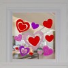 Northlight 14-Piece Red and Pink Heart Valentine's Day Gel Window Clings - 2 of 4
