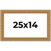 PosterPalooza | Contemporary Gold Picture Frame - UV Acrylic, Backing Board, Hanging Hardware Included - 2 of 4
