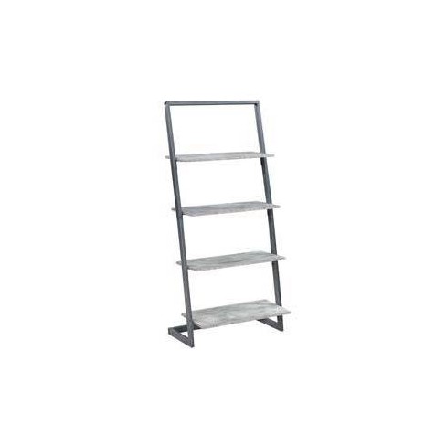4 Tier Ladder Bookcase Shelf, Target Ladder Bookcase Espresso Machine