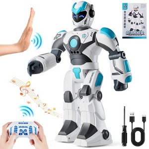 VEVOR RC Robot Toy Talking Dancing Gesture and Voice Remote Control Programmable - 1 of 4