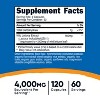 Nutricost Wild Lettuce Extract (4,000 mg Equivalent) 120 Capsules - 60 Servings - 2 of 4