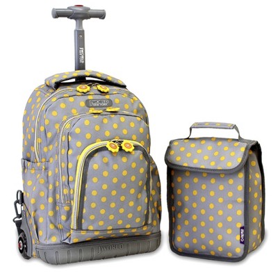 Small hot sale rolling backpack