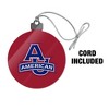 American University Primary Logo Acrylic Christmas Tree Holiday Ornament - 3 of 4