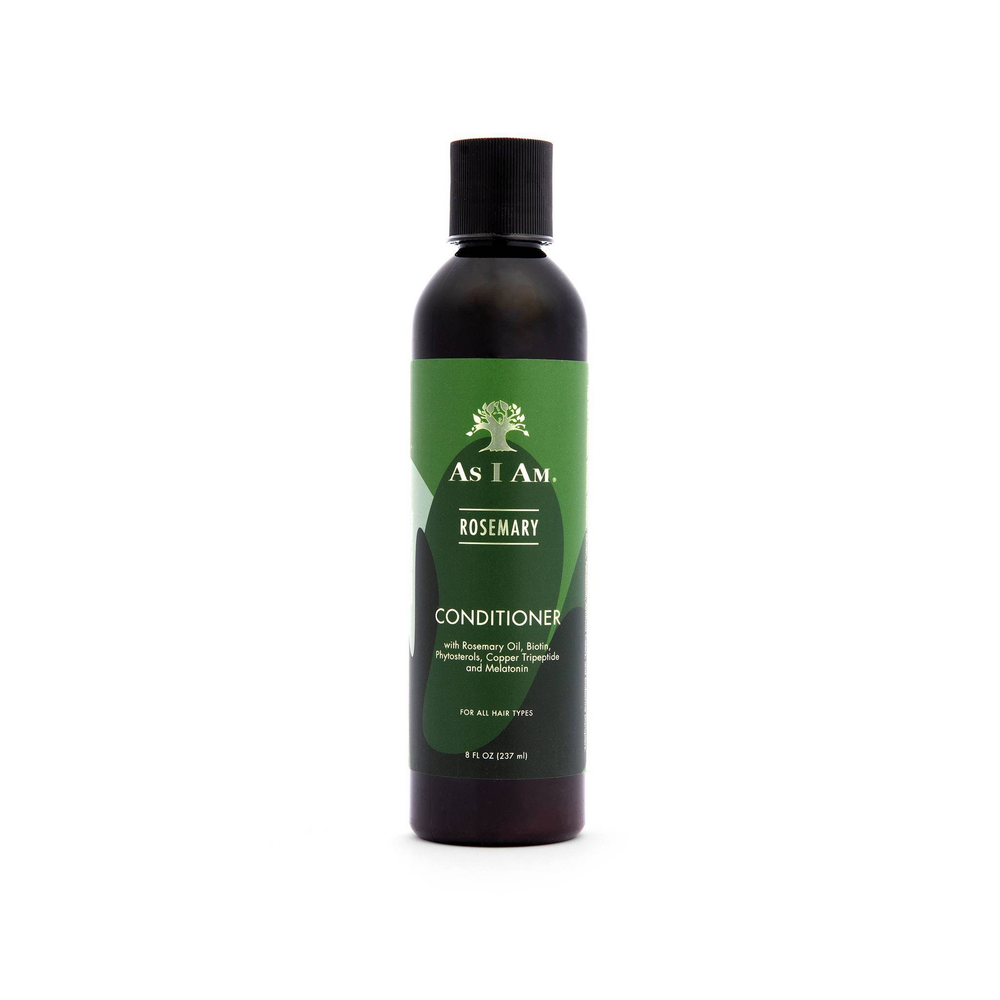 As I Am Rosemary Conditioner - 8 fl oz: For Textured & Normal Hair, Liquid, Basic Conditioning