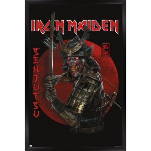 Trends International Iron Maiden - Senjutsu Cover Framed Wall Poster Prints - 1 of 4
