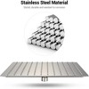 PAGED Shower Head 12" High Pressure Shower Head with Square Ultra Thin 304 Stainless Steel and Anti-Clog Nozzles for Bathroom - 3 of 4
