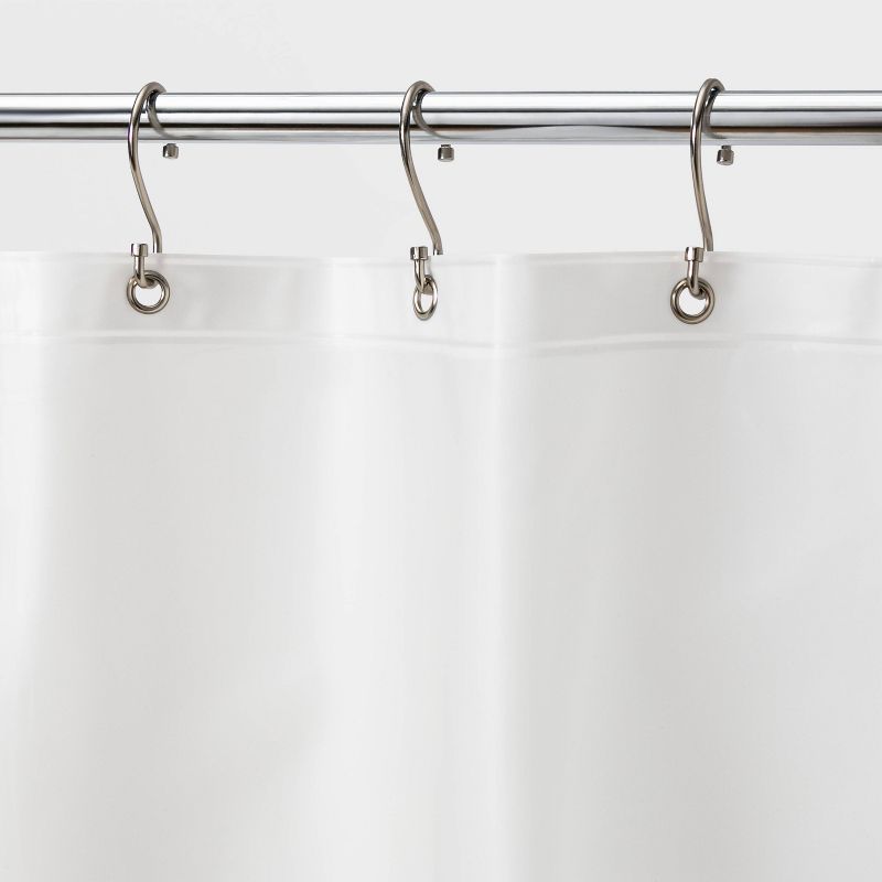 PEVA Medium Weight Shower Liner Frosted - Made By Design&#8482;, 3 of 5