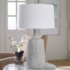 Uttermost Scouts Table Lamp – 28.5"H Gray & Off-White Ceramic Inspired by Antique Pottery with Brushed Nickel Accents - 3 of 4