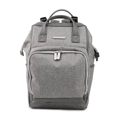 Grey changing outlet bag backpack