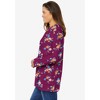 Woman Within Perfect Printed Long-Sleeve Crewneck Tee - 4 of 4