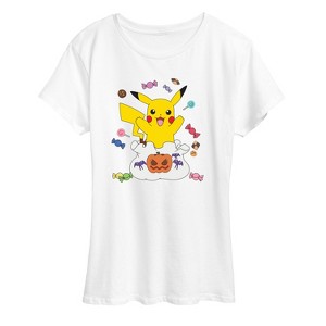 Women's - Pokémon - Gotta Eat Em All Short Sleeve Graphic T-Shirt - 1 of 4