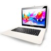 LINSAY® 10.1" Octa Core  256GB STORAGE Android 15 BUNDLE with WHITE UNIQUE ORACLE KEYBOARD CASE and TABLET BRIEFCASE - 3 of 4