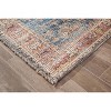 5'x8' Long Medallion Red Border Jute/Chenille - Anji Mountain: Handmade Braided Flatweave Indoor Rug, Fair Trade Certified - 4 of 4