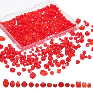 Unique Bargains Craft Embellishments DIY Jewelry Making Loose Glass Beads - 1 of 4