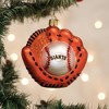 Old World Christmas Blown Glass Ornament for Christmas Tree, San Francisco Giants Baseball Mitt - 2 of 3