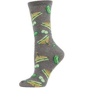 Memoi Sandwiches Bamboo Blend Crew Socks - 1 of 4