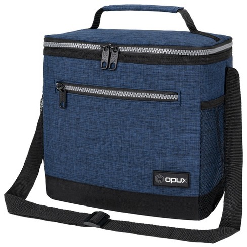 MIER Large Lunch Box for Men Insulated Lunch Bags, Dark Blue