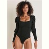 VENUS Womens Puff Sleeve Bodysuit - image 4 of 4