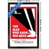 Trends International Alfred Hitchcock - The Man Who Knew Too Much (1954) Framed Wall Poster Prints - 3 of 4